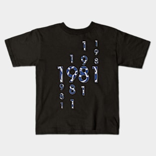 Année de naissance 1981 Kids T-Shirt